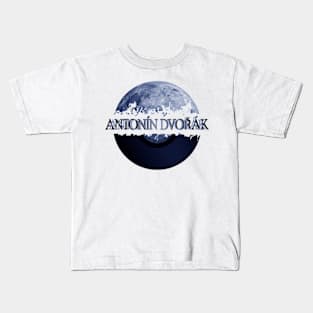 Antonín Dvořák blue moon vinyl Kids T-Shirt